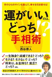 運がいいのは、どっち!? 手相術